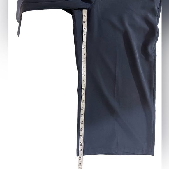 J. Jill Wide Leg Cropped Ankle Navy‎ Blue Pants Modal Blend Petite Large PL - Picture 8 of 10